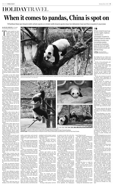 When it comes to pandas, China is spot on - Chinadaily.com.cn