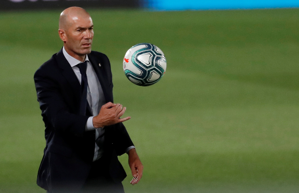 Zidane happy as Real Madrid close in on La Liga - Chinadaily.com.cn