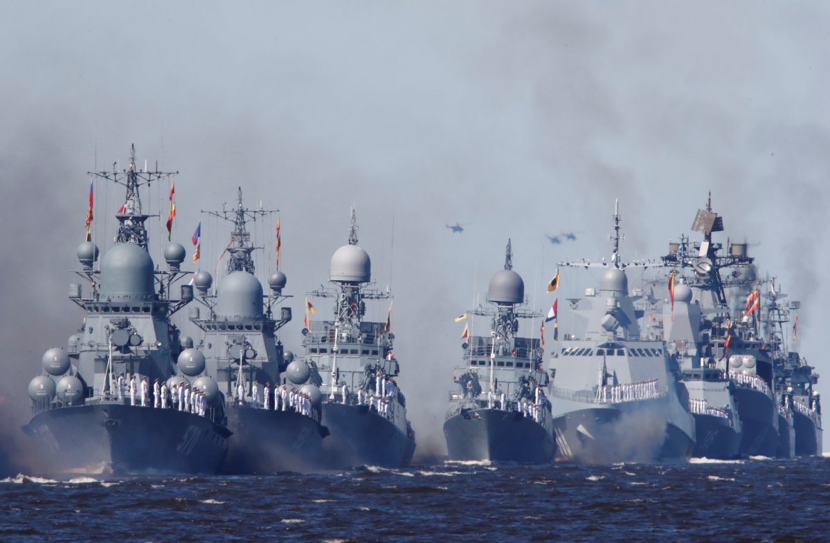 Russian Navy bulking up with 40 more ships and advanced weaponry