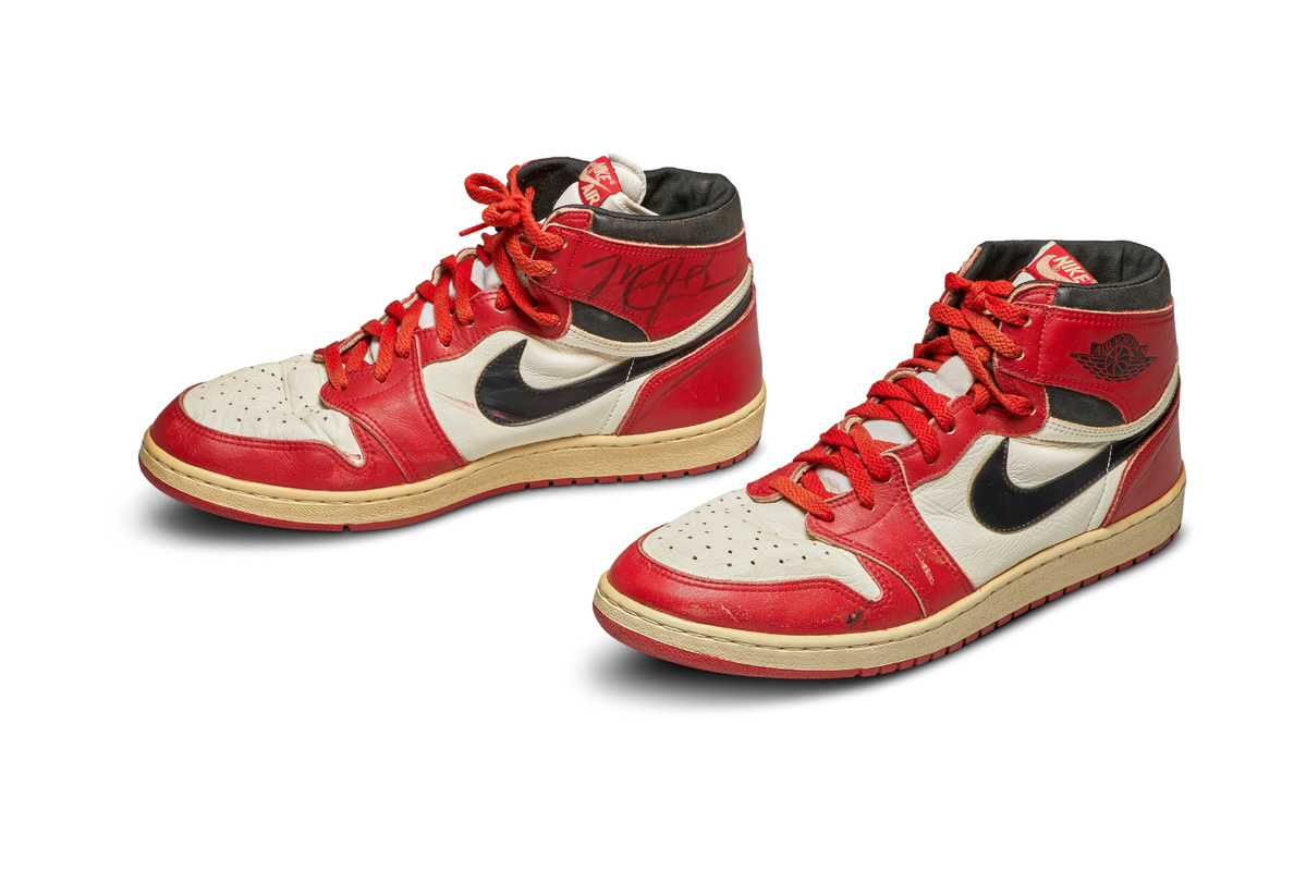 Michael Jordan Sneakers Auction by Christie's and Stadium Goods