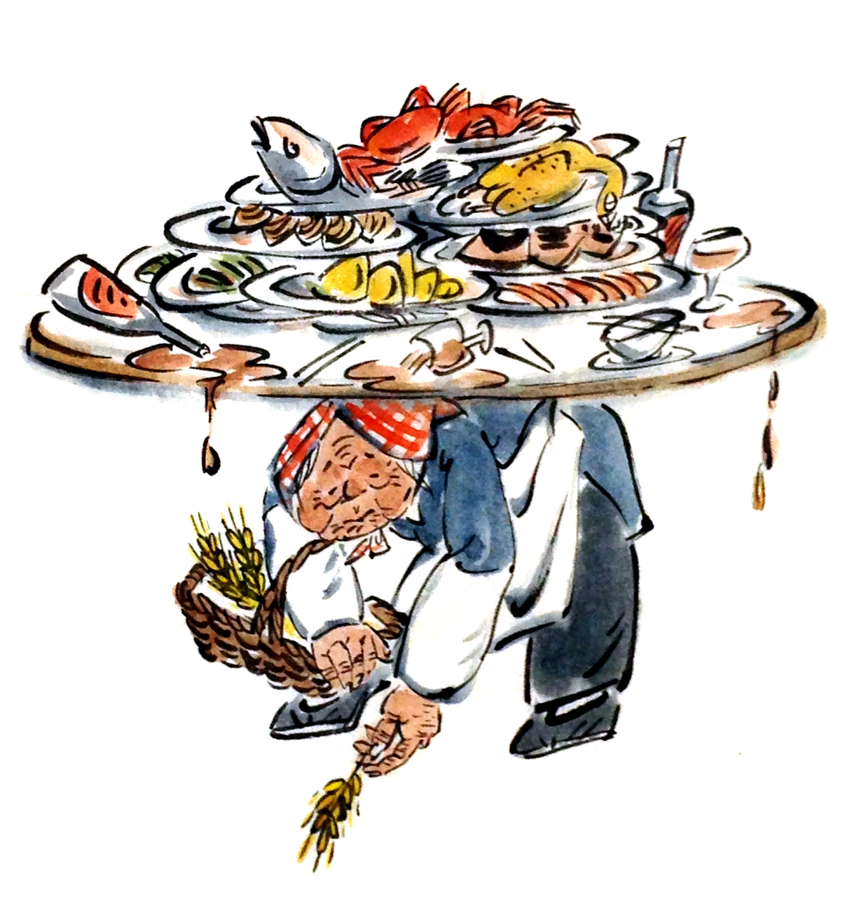 Curbing food wastage, where there's a buffet there's the will - Opinion -  Chinadaily.com.cn