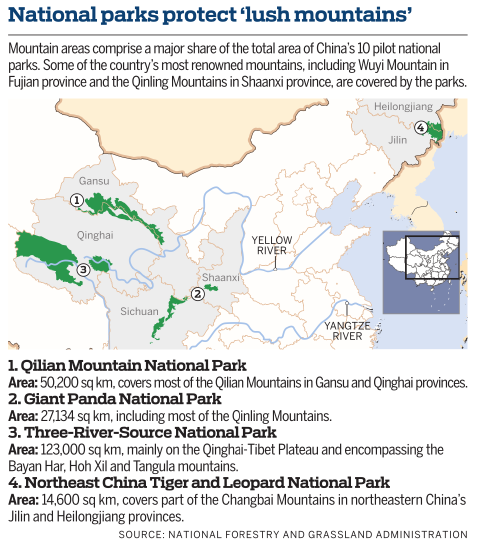 qilian mountains map