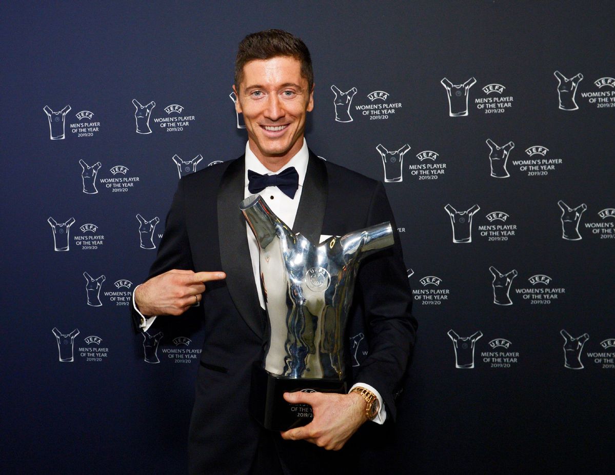 Lewandowski wins UEFA Men's Player of the Year