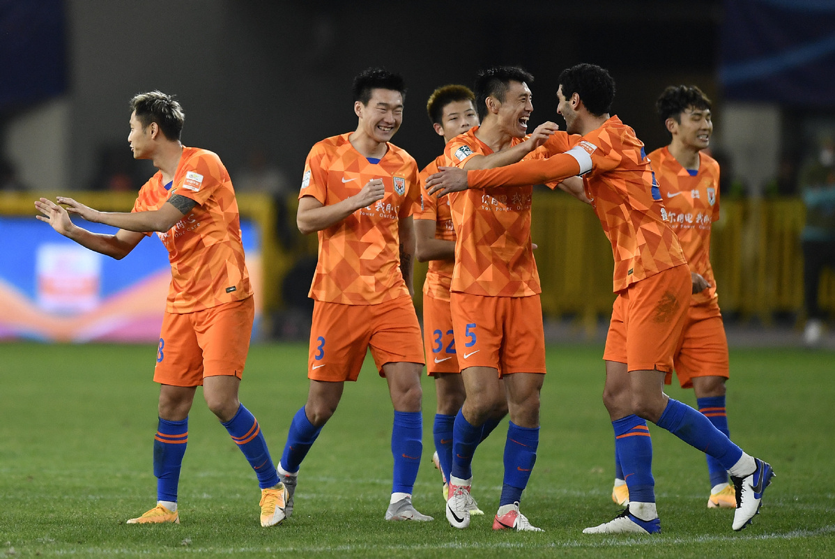 CSL match: Zhejiang vs. Dalian Pro-Xinhua