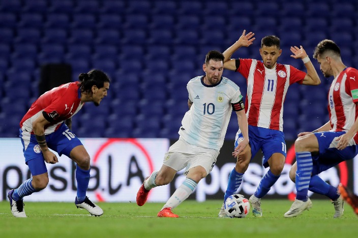 Messi denied by VAR as Paraguay holds Argentina - Chinadaily.com.cn