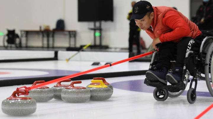 Wheelchair curlers leave no stone unturned in quest for glory - Vimarsana News