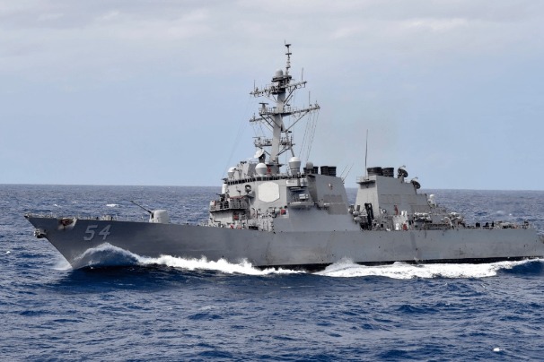 Chinese military: US warship threatens cross-Straits peace, stability ...