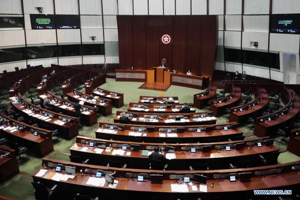 Hong Kong legislature passes amendments to electoral laws - Chinadaily ...