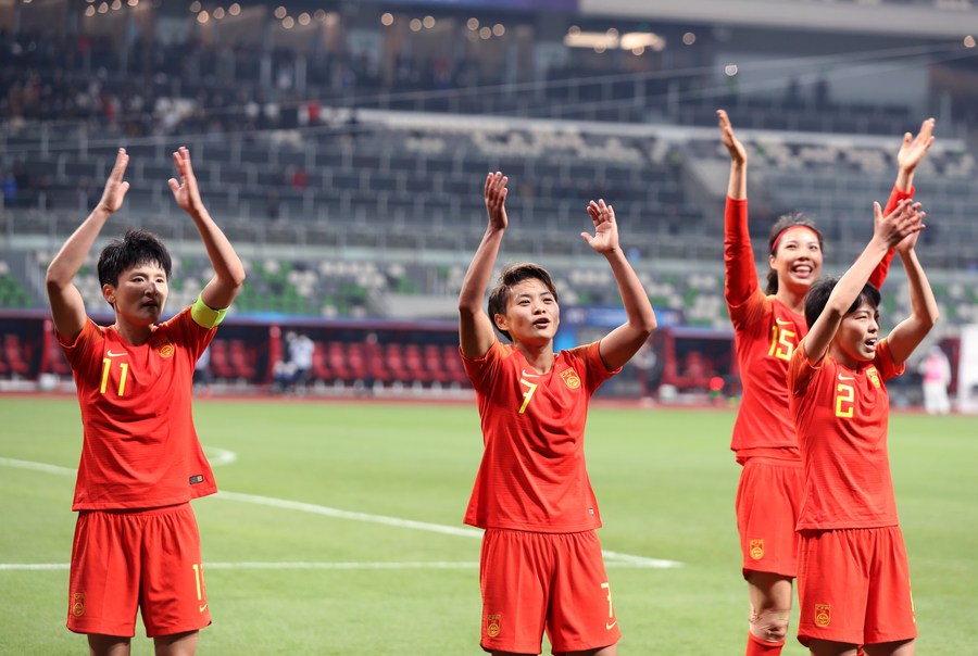 China Unveils 26 Woman Squad For Tokyo Olympics Football Event Chinadaily Com Cn