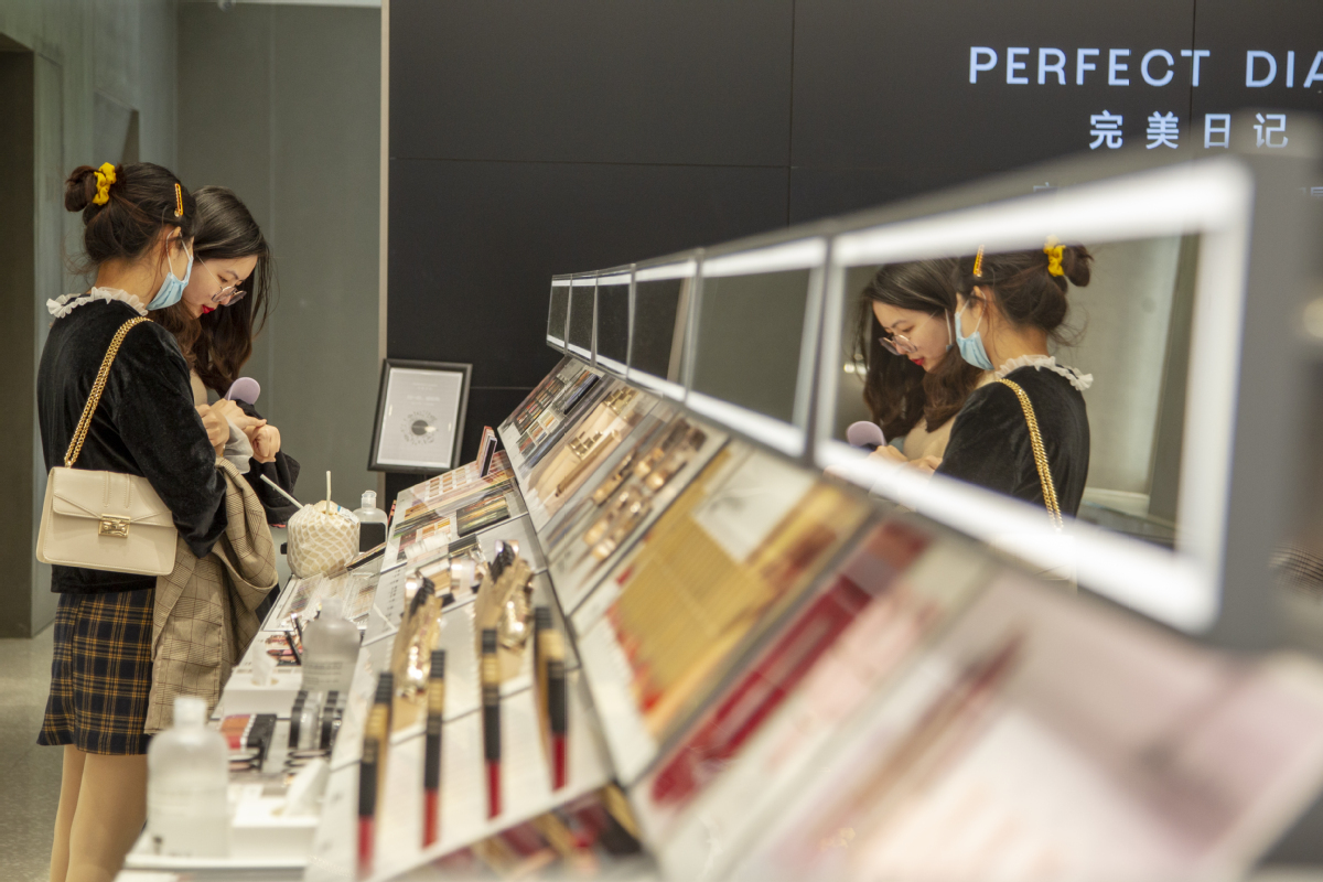 Domestic cosmetics looking pretty overseas