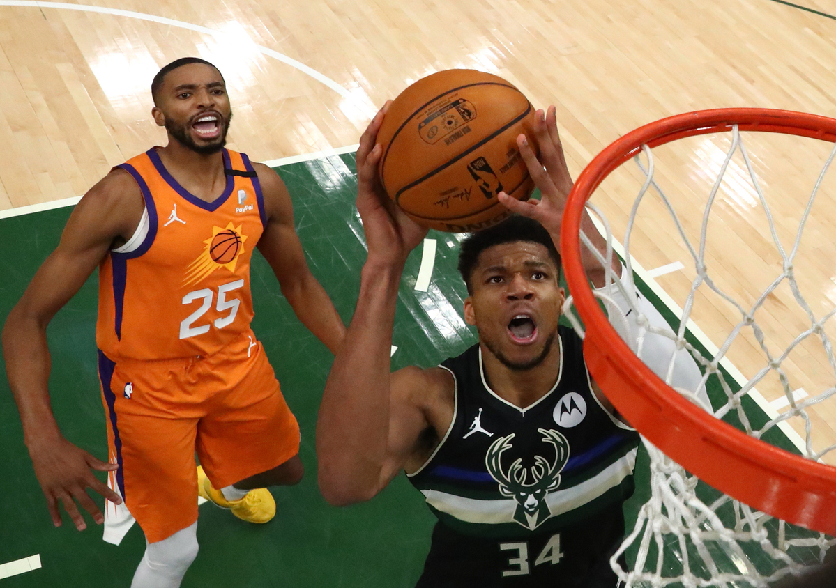 NBA finals 2021: Milwaukee Bucks defeat Phoenix Suns to claim