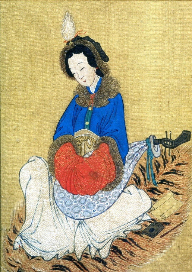 traditional chinese women art