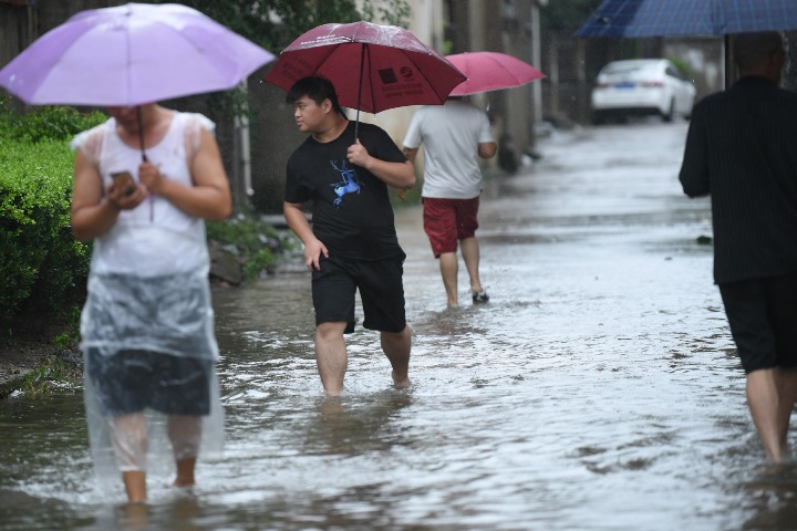 China's Jiangsu ups alert for flood - Chinadaily.com.cn