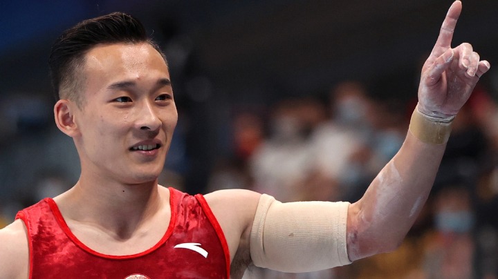 Olympic gymnastics runner-up Xiao labors to all-around gold at National Games - Vimarsana News