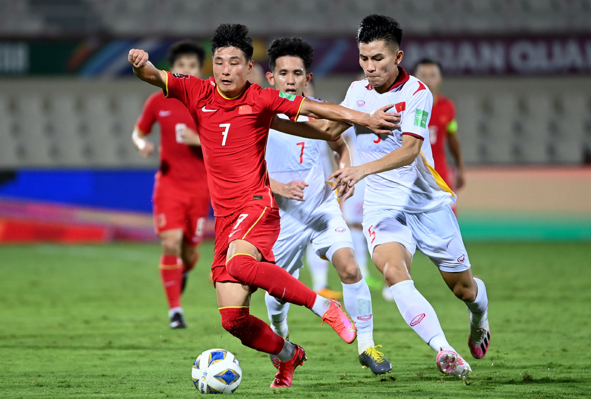 China beat Vietnam in FIFA World Cup Asian Zone qualifiers - Chinadaily.com.cn