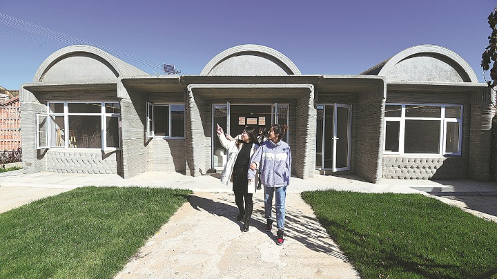 3D-printed farmhouse erected in rural Hebei - Vimarsana News
