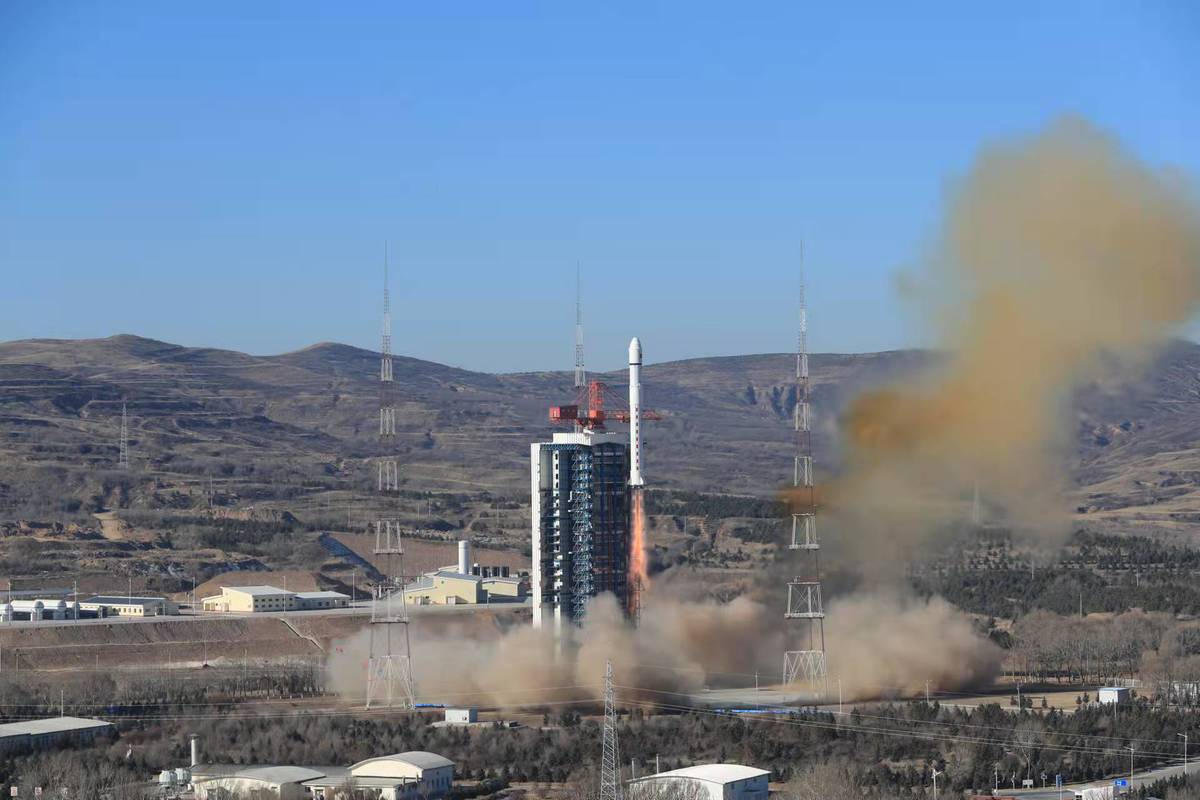 Nation launches its first rocket of the new year