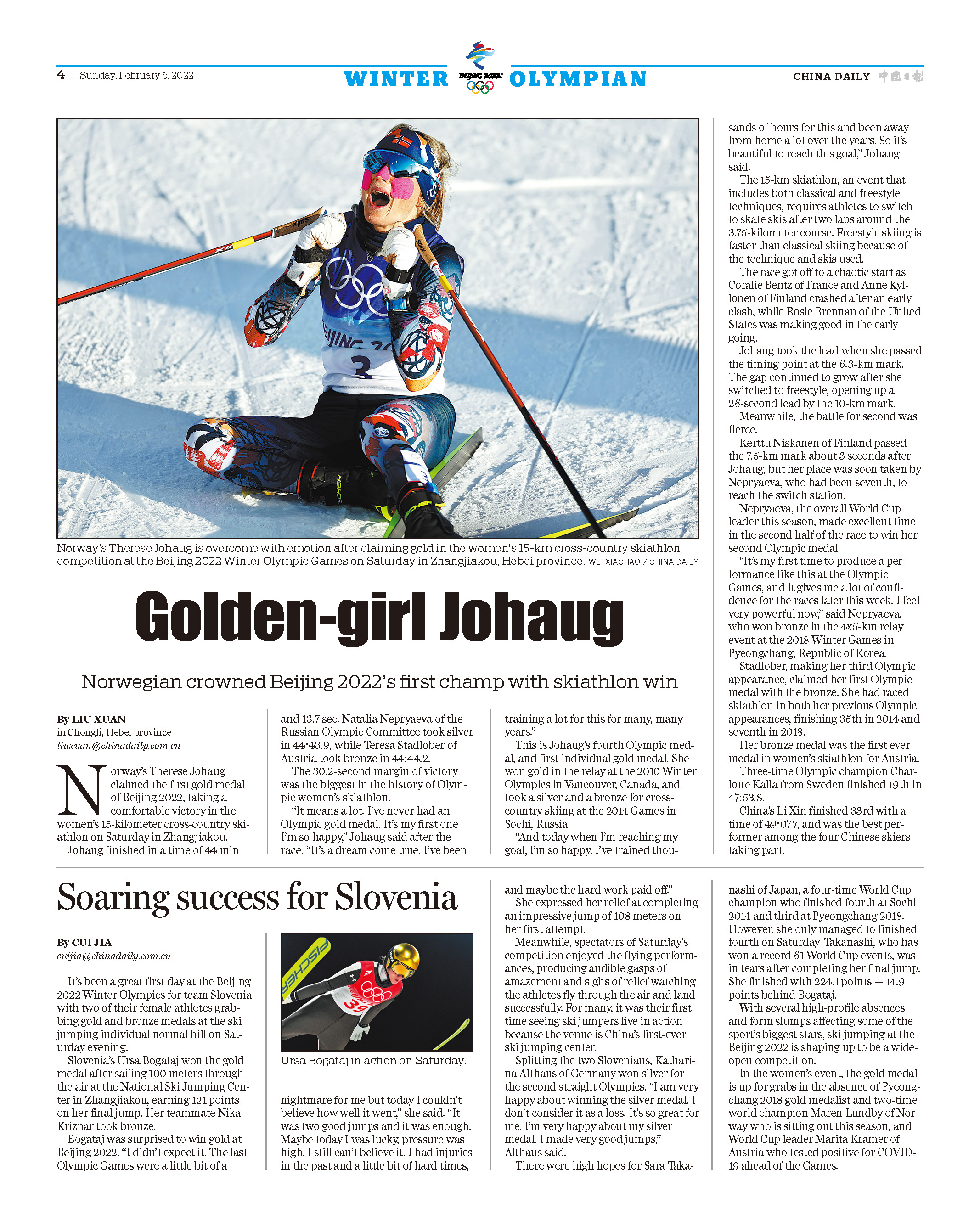 Winter Olympian No 5 (Page 4)