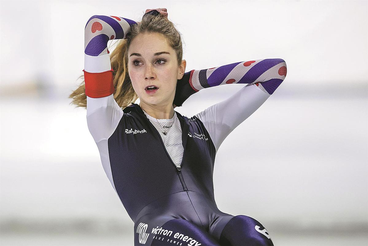 Dutch Amateur Speed Skater Ready To Shine At Games Chinadaily Com Cn
