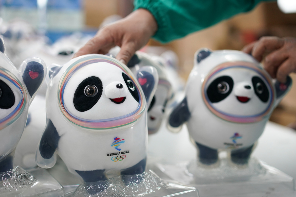 Panda Bing Dwen Dwen is 2022 Beijing Winter Olympics Mascot