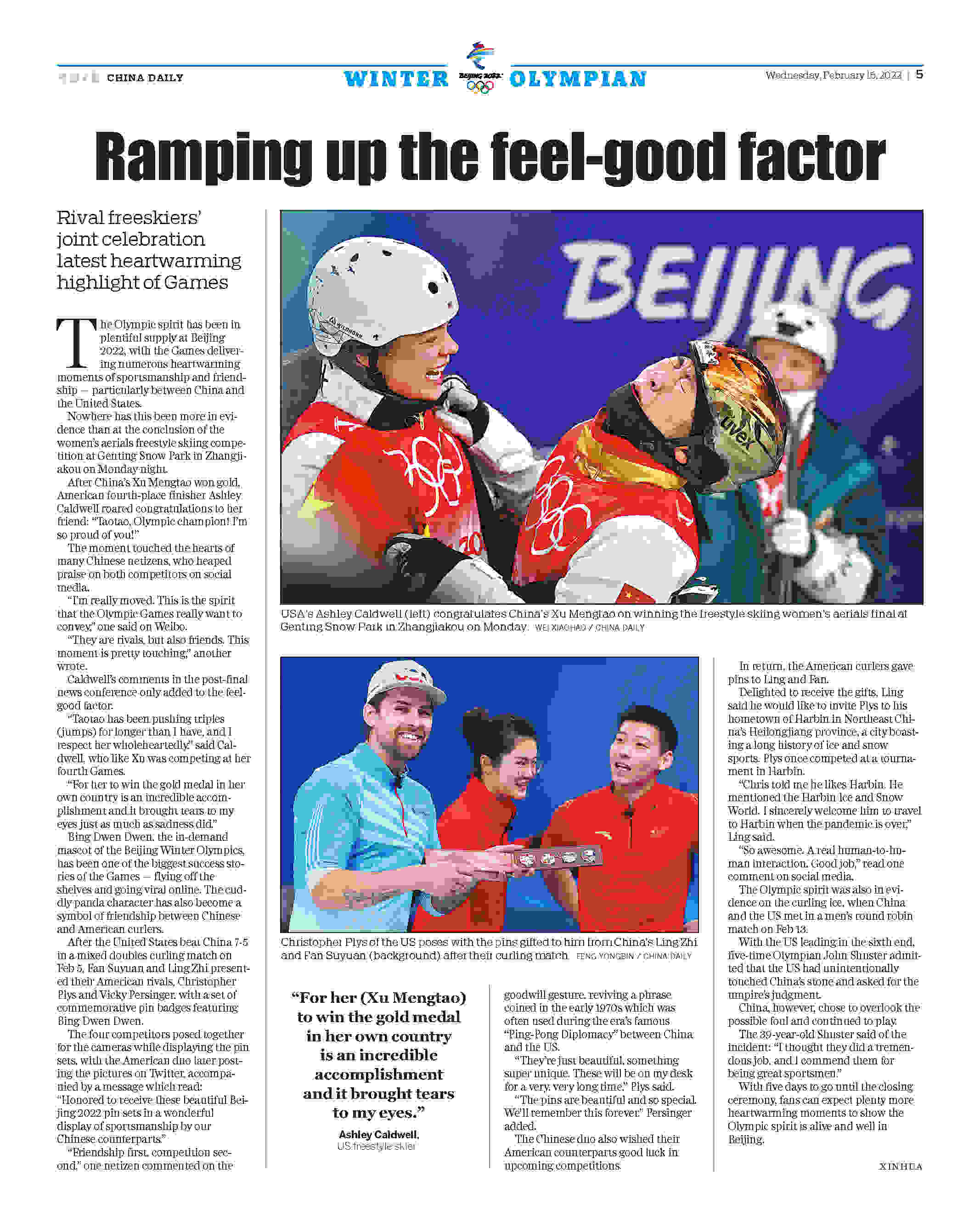 Winter Olympian No 15 (Page 5)