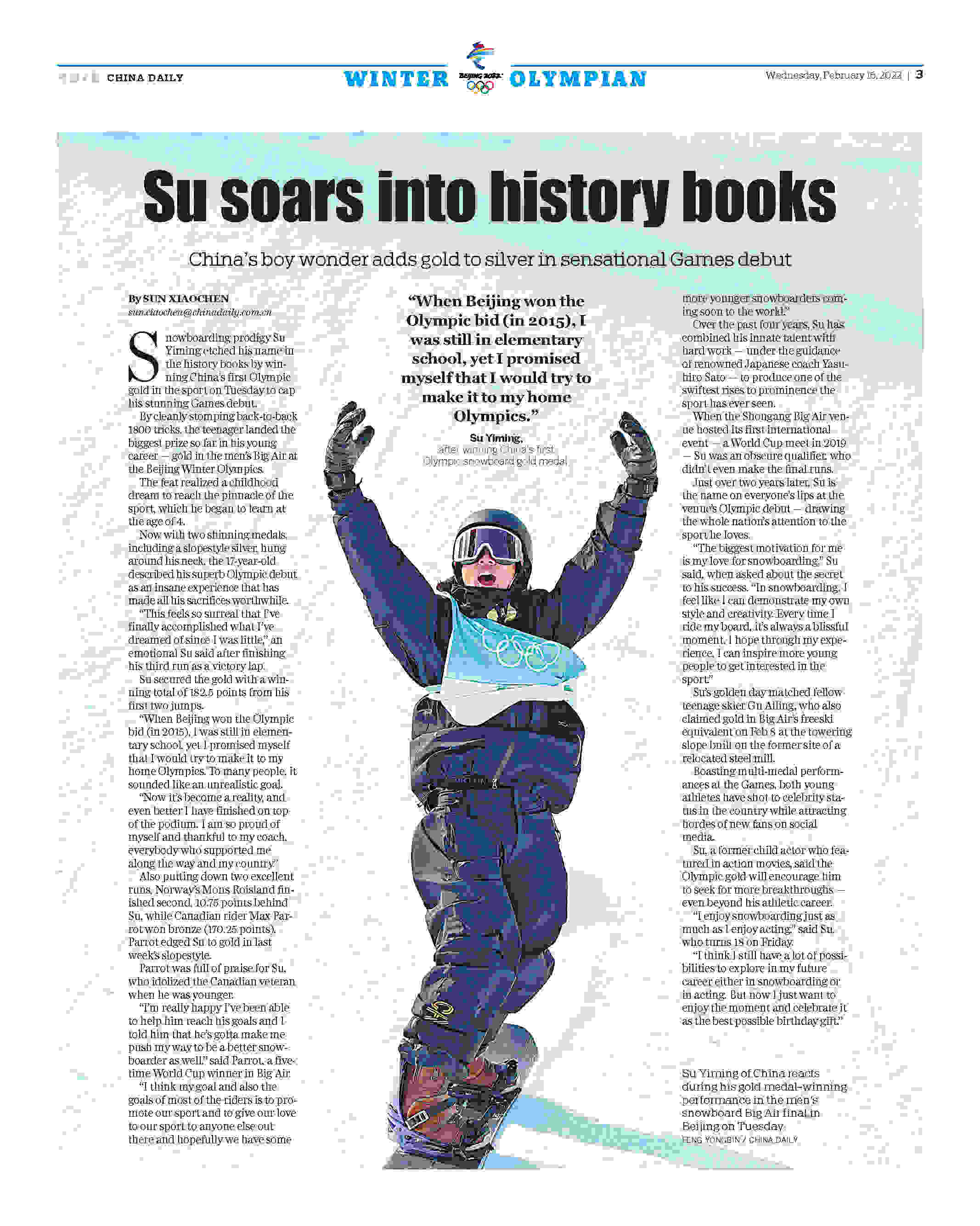 Winter Olympian No 15 (Page 3)