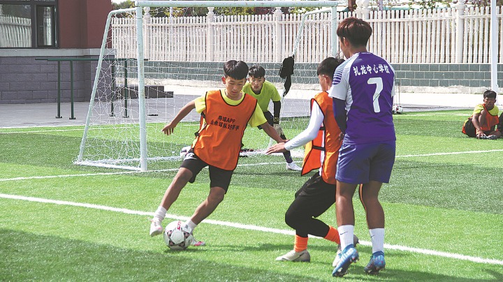 Soccer helps students aim for new goals - Vimarsana News