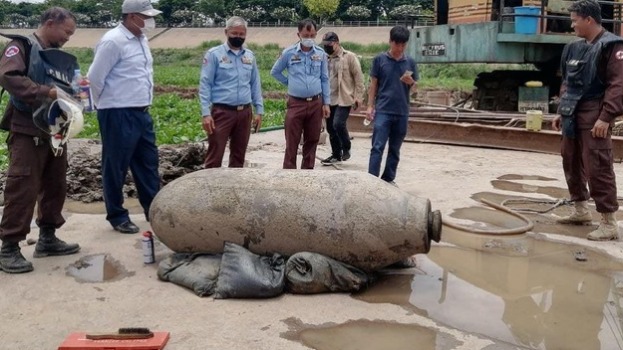 War-left US bomb discovered in southern Cambodia: official - Vimarsana News