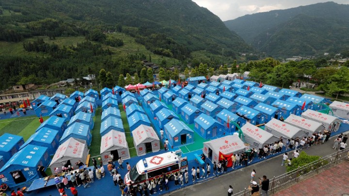 Rescue teams act after Ya'an quakes - Vimarsana News