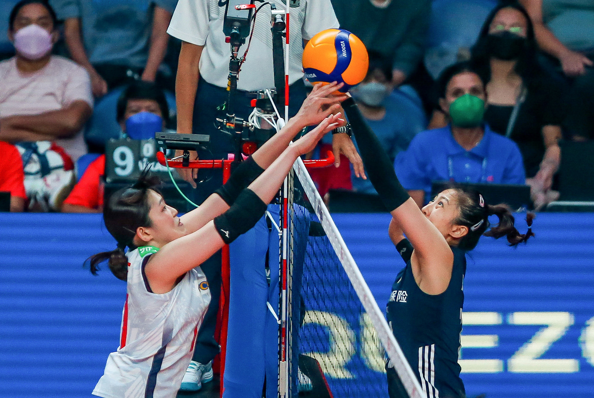 Japan beat China for 8th consecutive win in womens Volleyball Nations League