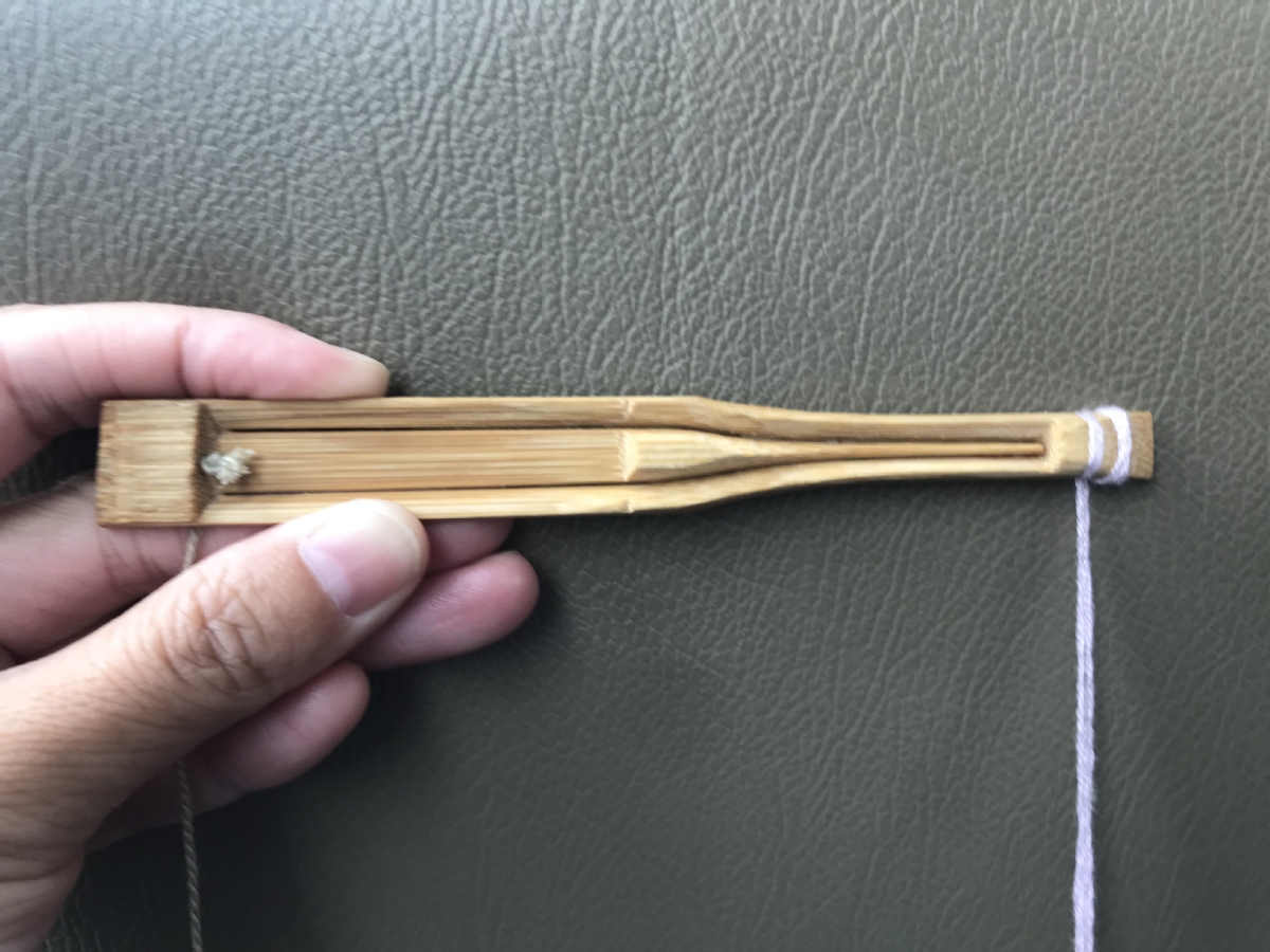 A bamboo jaw deals harp