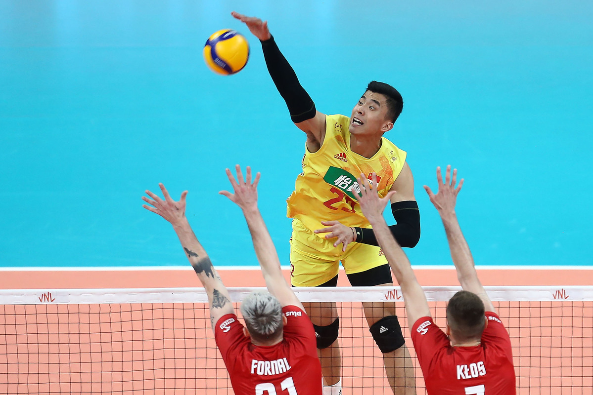 Poland defeat China in FIVB Volleyball Nations League - Chinadaily.com.cn