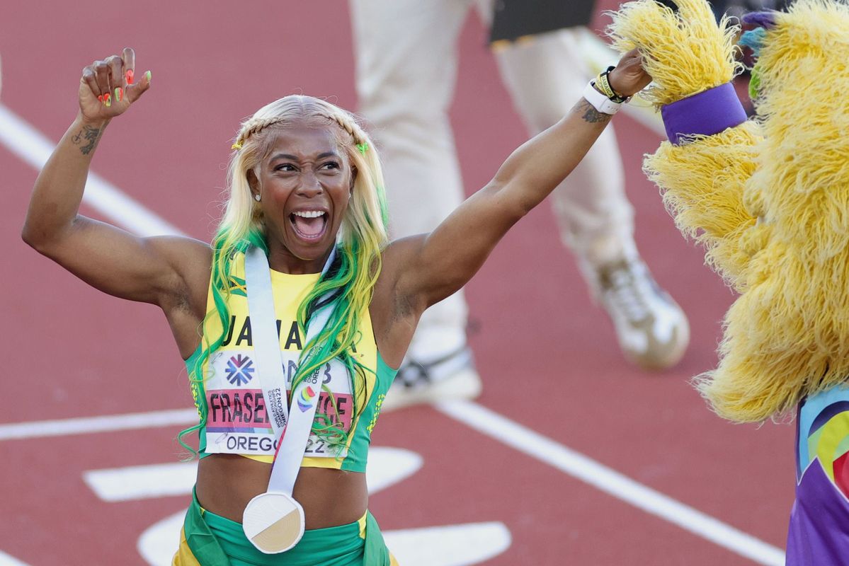 World Athletics Championships 2022: Shelly-Ann Fraser-Pryce Leads Jamaican  Sweep – In Pics