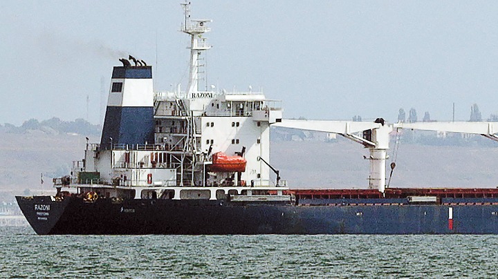 Hopes riding on grain shipment from Odessa - Vimarsana News