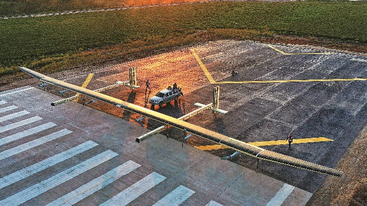 Solar-powered high-altitude drone makes maiden flight - Vimarsana News