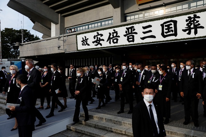 Seorang perwakilan dari pemerintah China menghadiri pemakaman mantan Perdana Menteri Jepang Abe di Jepang – dunia