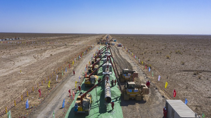 Work on west-east gas pipeline underway - Vimarsana News