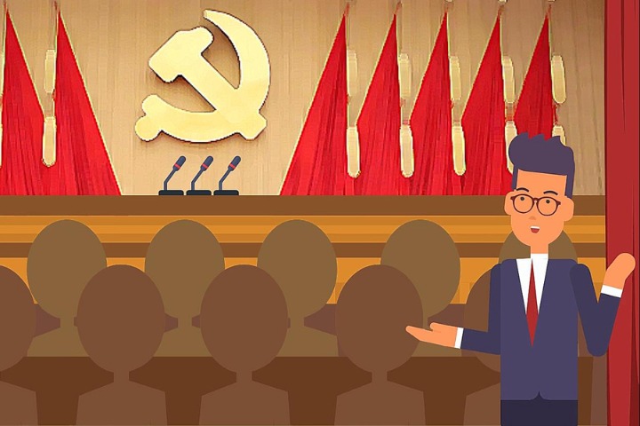 How are 20th CPC National Congress delegates elected?