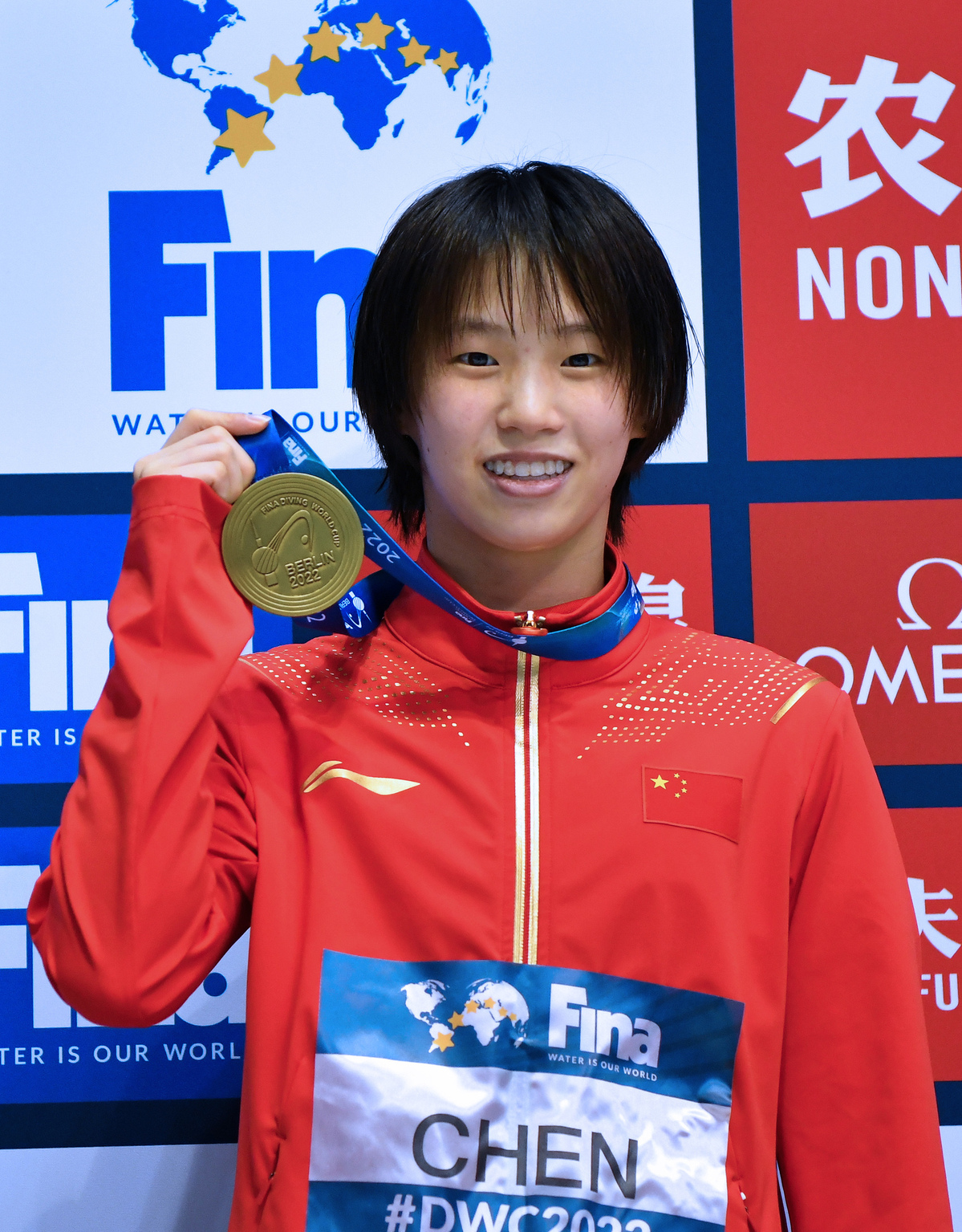 Chinas Diver Chen Wins World Cup Womens 10m With Career High Marks