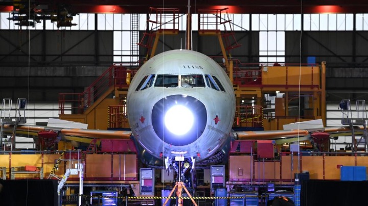 Airbus starts A321 aircraft production in Tianjin - Vimarsana News