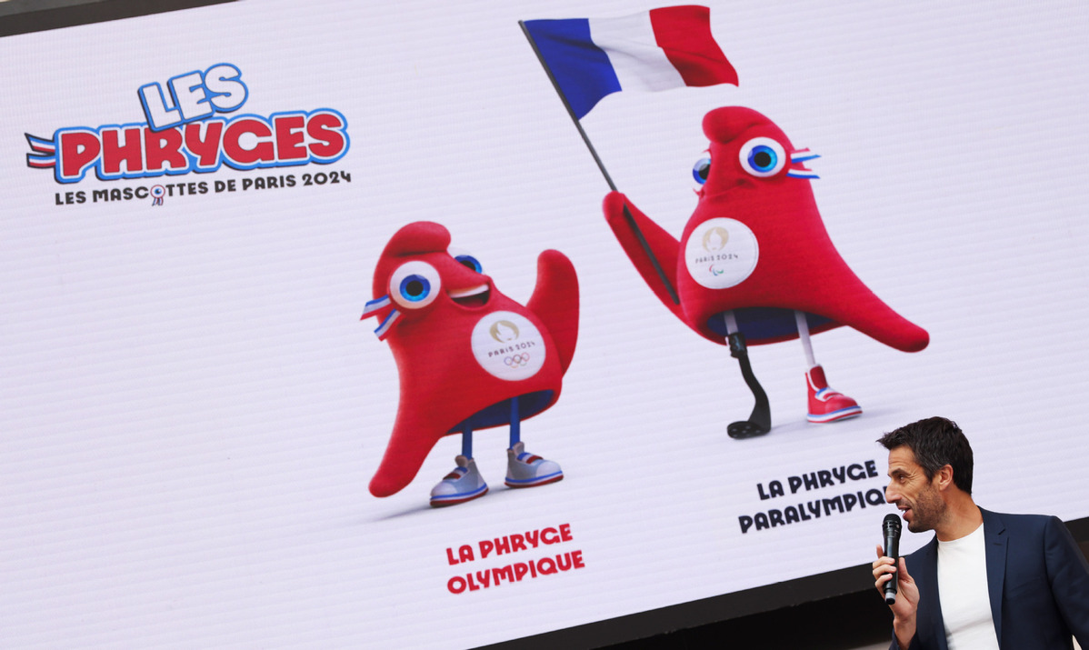 Phryges unveiled as official mascots of Paris 2024 Olympics and