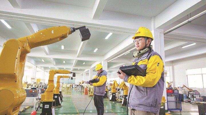 China shoots to fifth place in robot density rankings - Vimarsana News