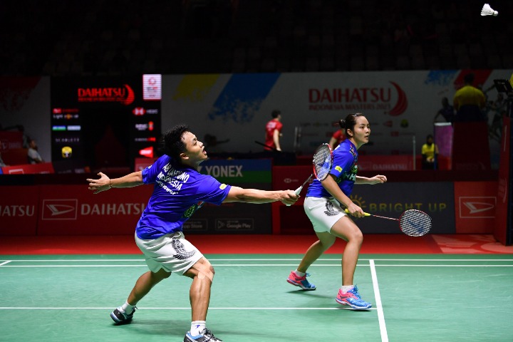 Shuttlecock China mencapai semifinal di semua kategori di Indonesia Masters