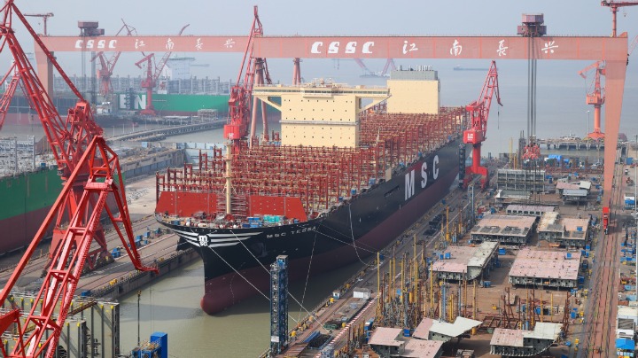 China continues to lead in global shipbuilding market - Vimarsana News
