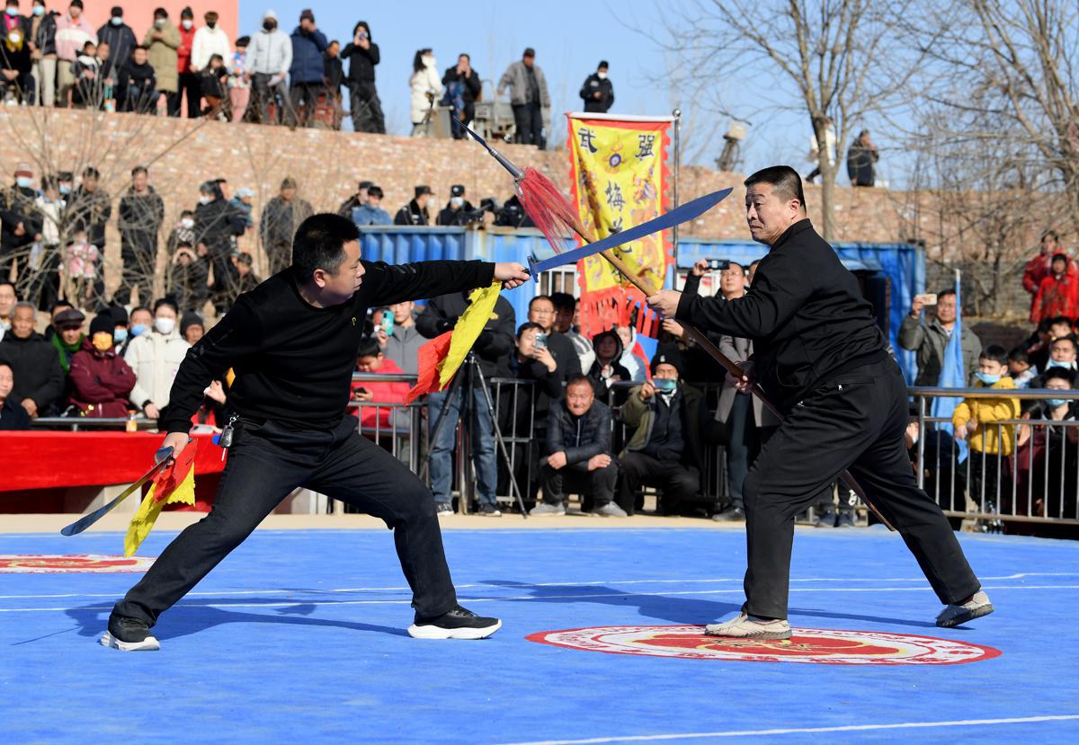 In Hebei, plumb blossom boxing in spotlight