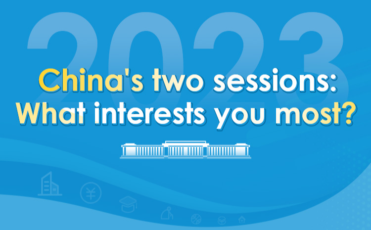 China's two sessions: What interests you most?