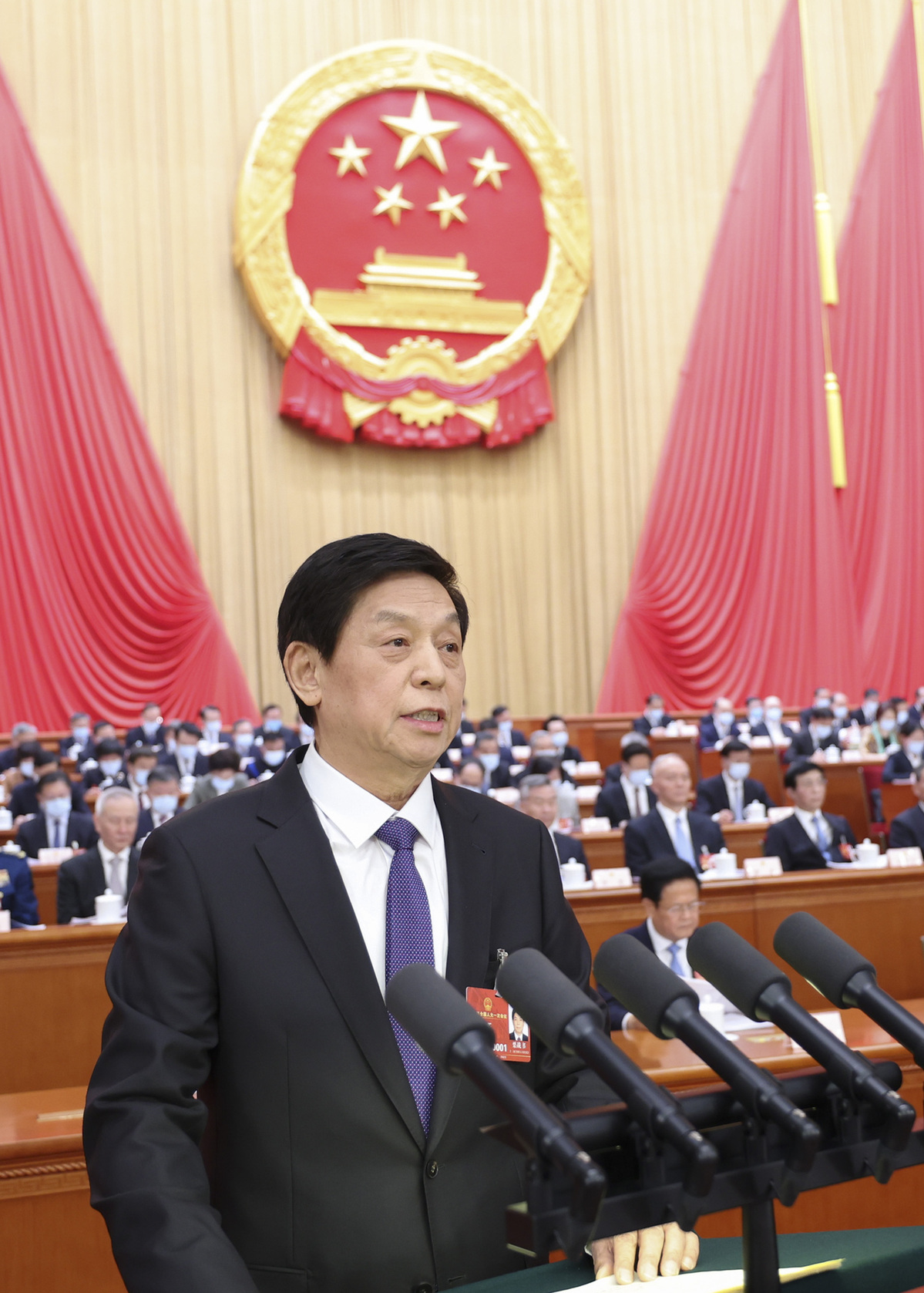 China's top legislator expounds on requirements of people's congress system