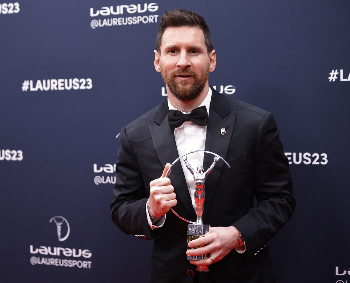Messi wins Laureus individual prize again, Gu Ailing crowned Action
