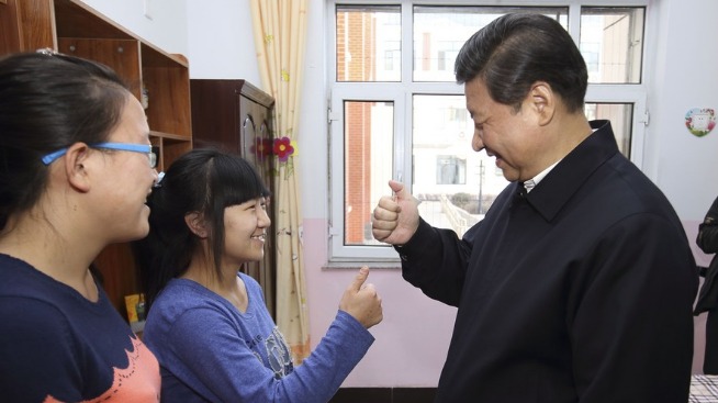 Moments showing Xi's care for people with disabilities - Vimarsana News