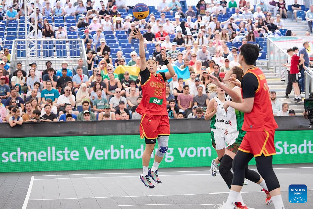 China beats Israel, Lithuania in FIBA 3x3 World Cup